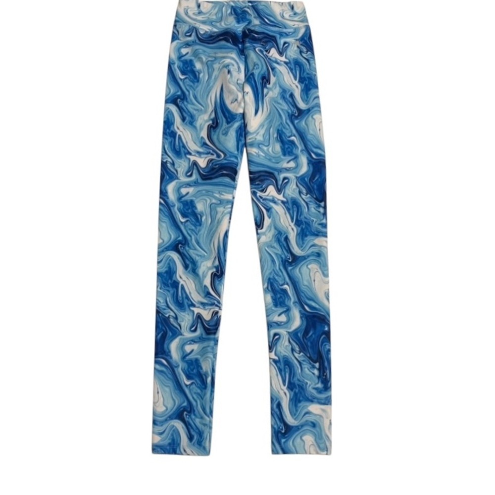 Athletic Works Kids Leggings -‎ Blue Swirl